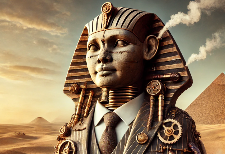 Steam punk business great sphinx. 
