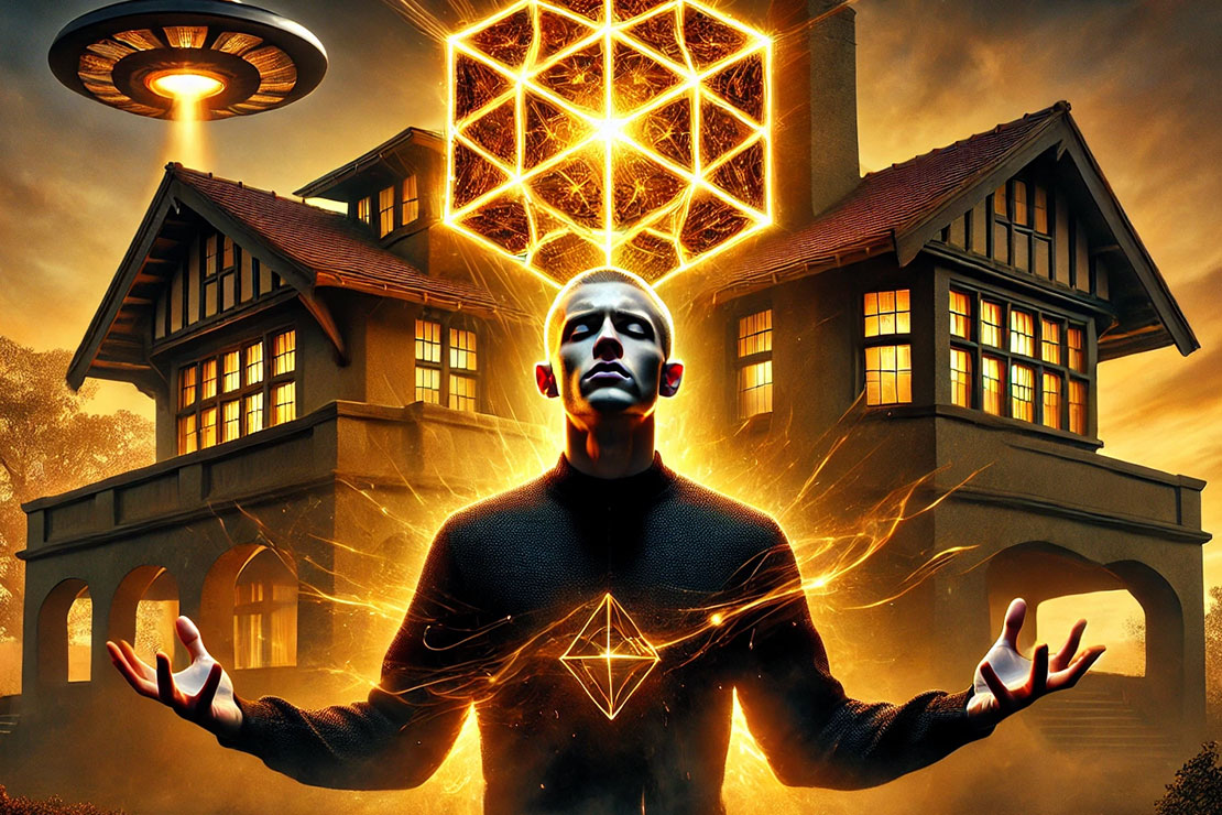 Mortimer Vanterpool - In Front of Bingham's Mansion. 