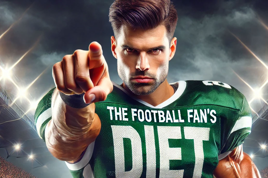 Football Player Pointing Wearing FFD Uniform.