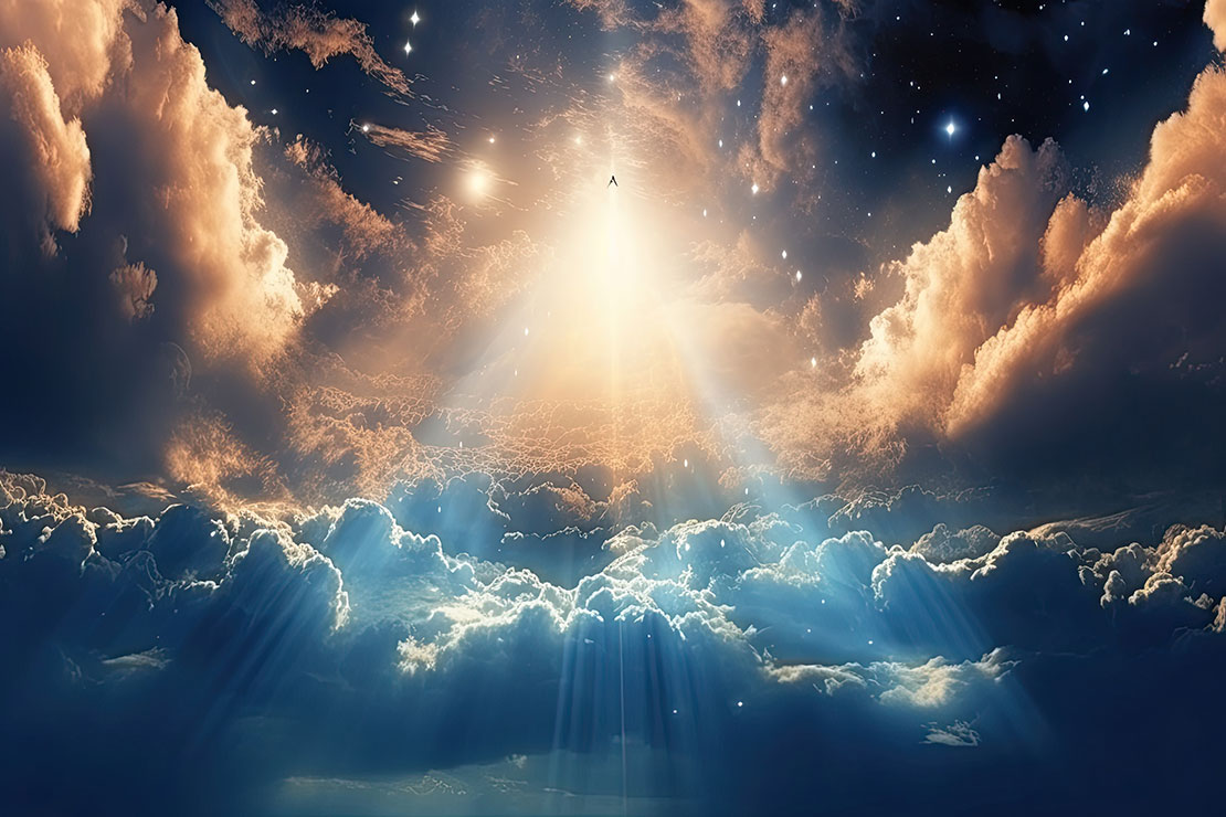 Heavenly Clouds Graphic